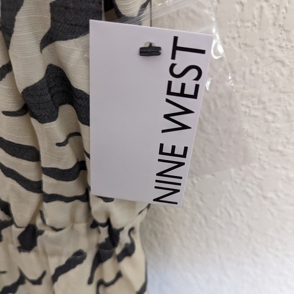 Nine West sleeveless zebra print dress 1X - Picture 3 of 6